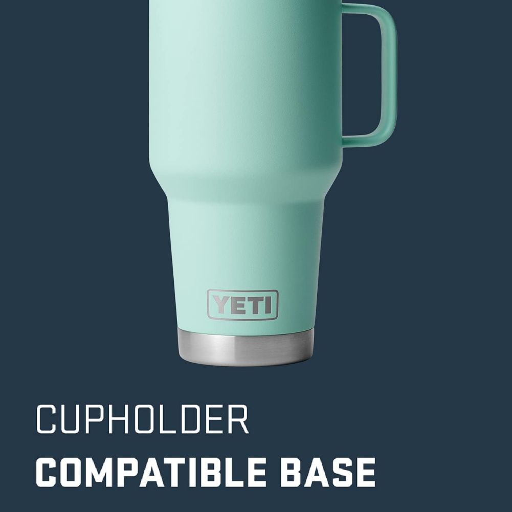 Yeti Rambler 30 Oz (887 Ml) Travel Mug (Seafoam)
 base