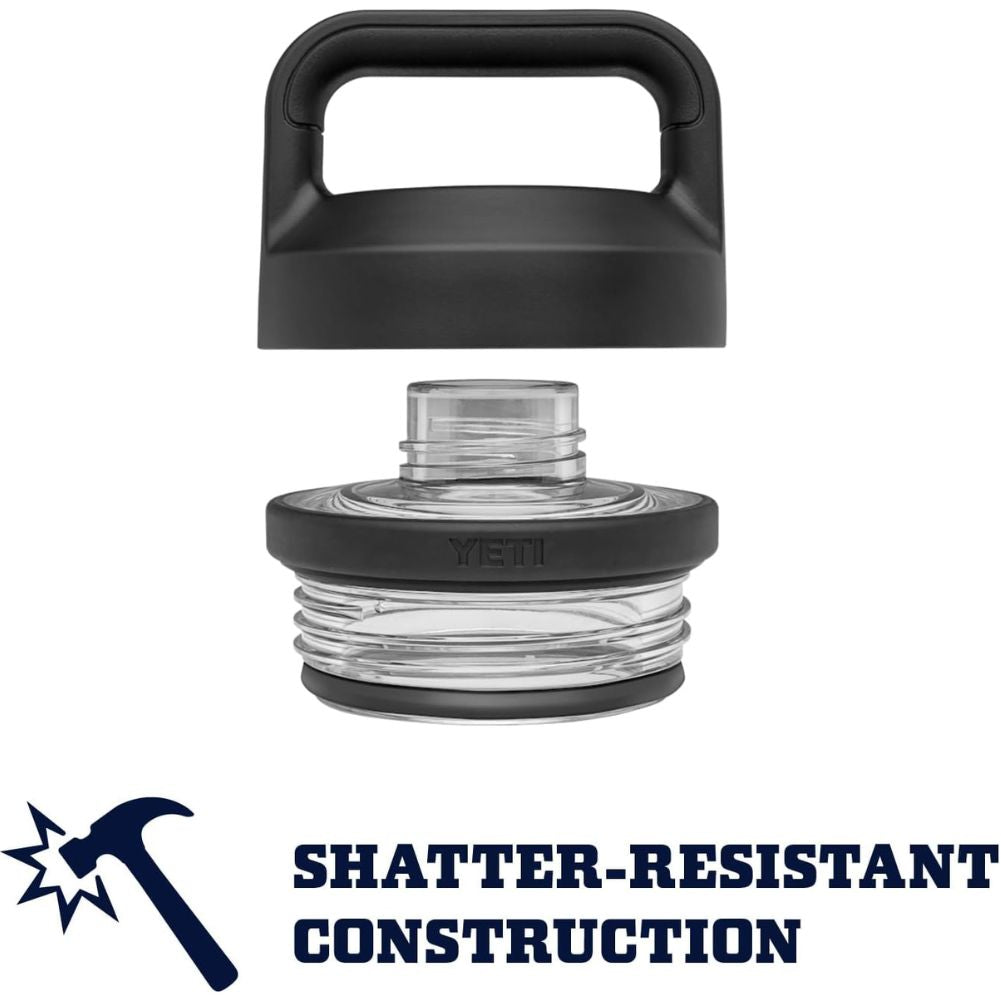 Yeti Rambler 36 OZ Bottle With Chug Cap cap shattered