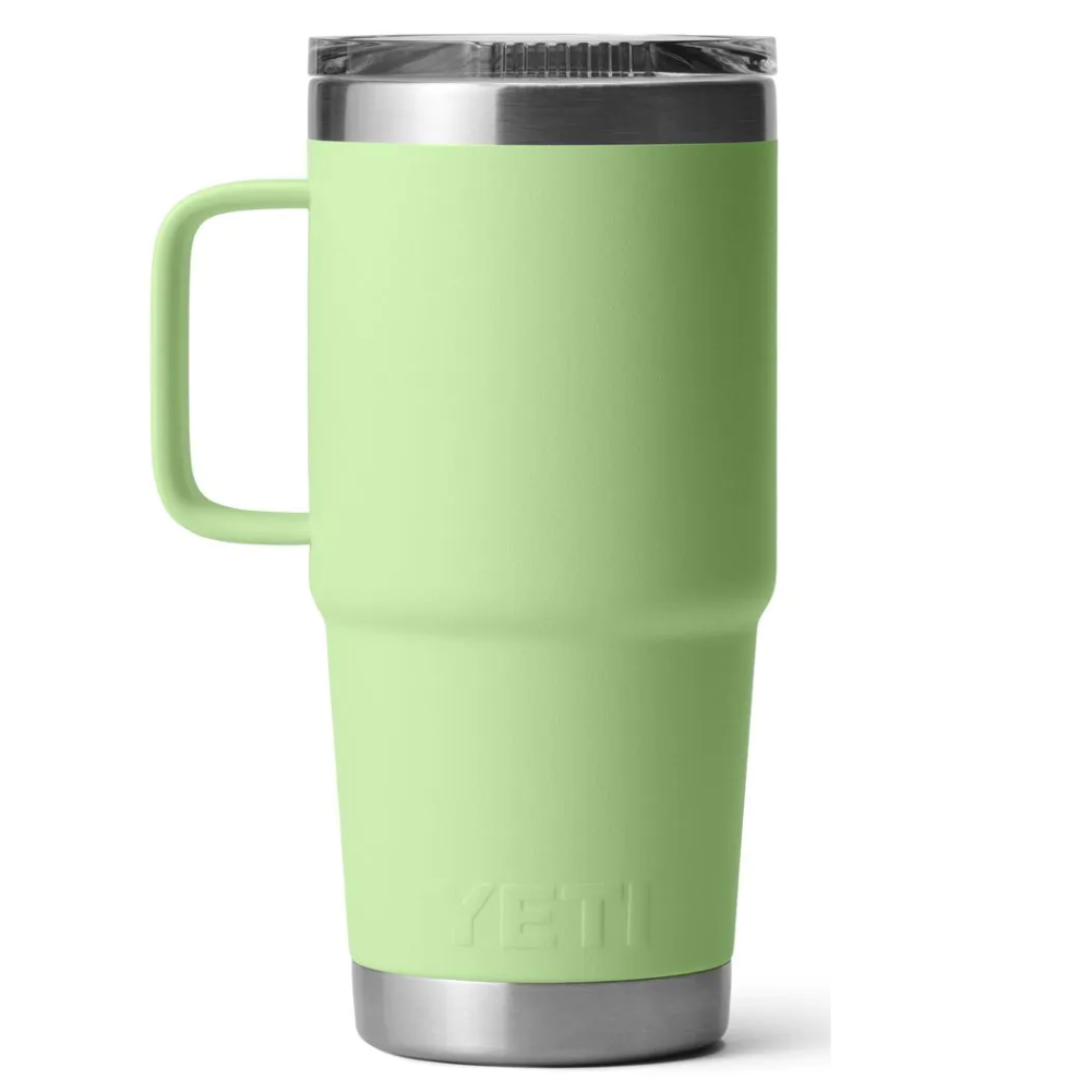 Yeti Rambler 20 OZ Travel Mug (Key Lime) back
