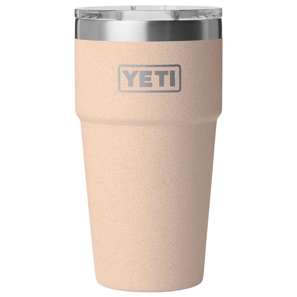 Yeti Rambler 20 oz (591 ml) Stackable Cup With MagSlider Lid (Tahini)