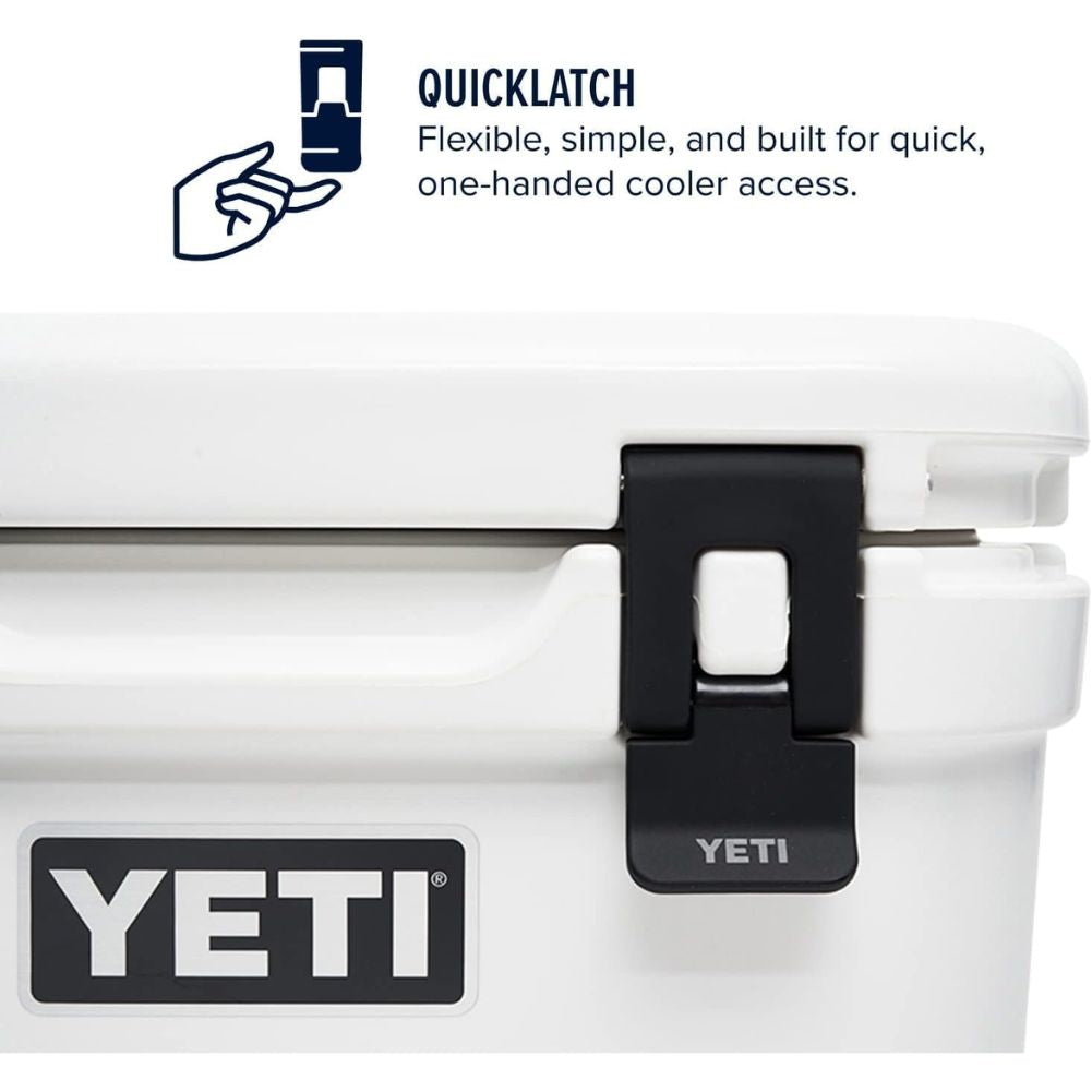 Yeti Roadie 24 Cool Box (Rescue Red) lock