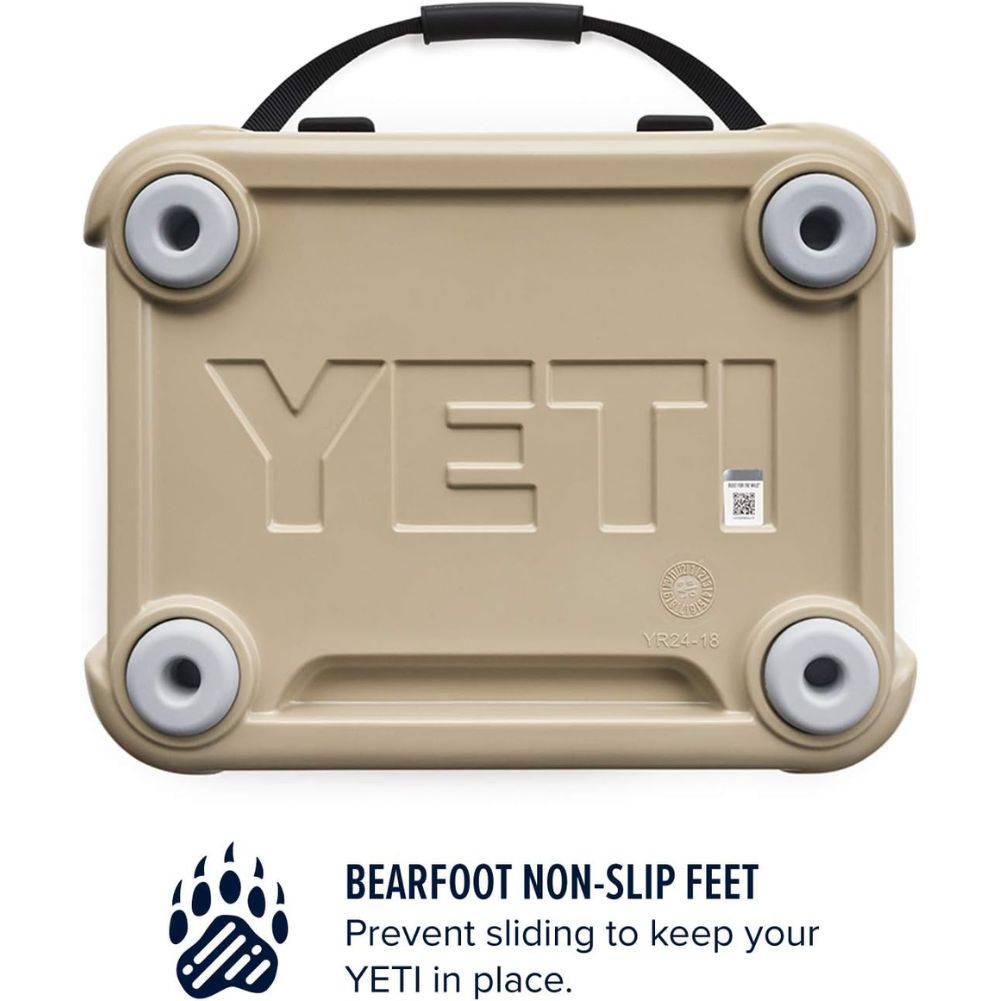 Yeti Roadie 24 Cool Box (Rescue Red) bottom