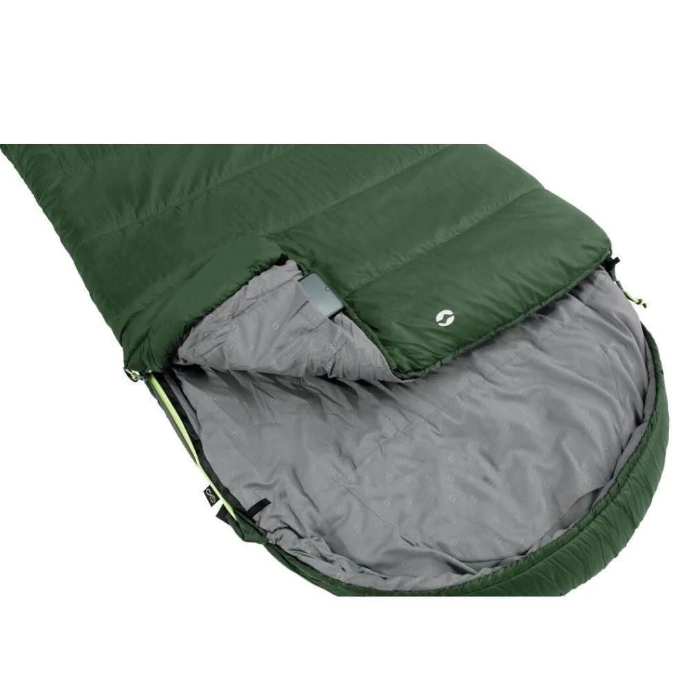 Outwell Canella Supreme Sleeping Bag flip slightly