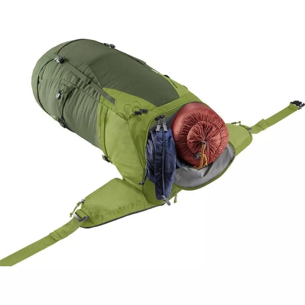 Deuter Futura 32L Hiking Backpack (Khaki-Meadow) packing