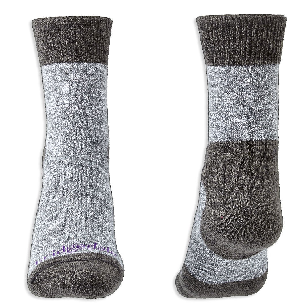 Bridgedale Women's Explorer Heavyweight Merino Comfort Socks (Grey)