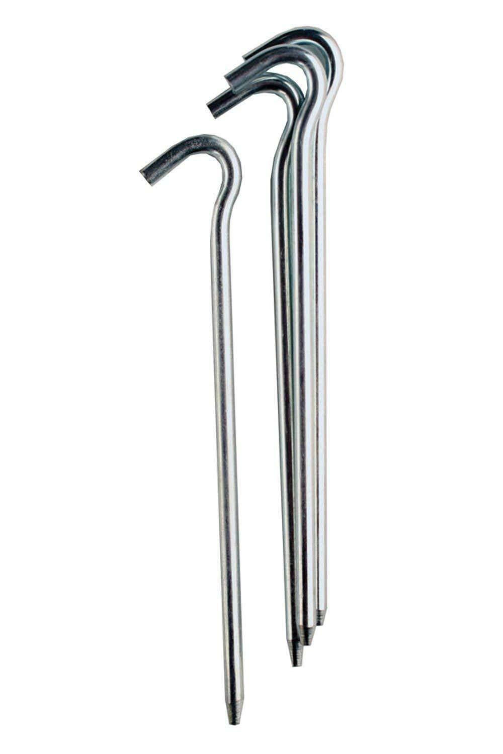 Vango Steel Hook &amp;amp;  Pin Tent Pegs - 23cm x 8mm - Pack of 5 Pegs