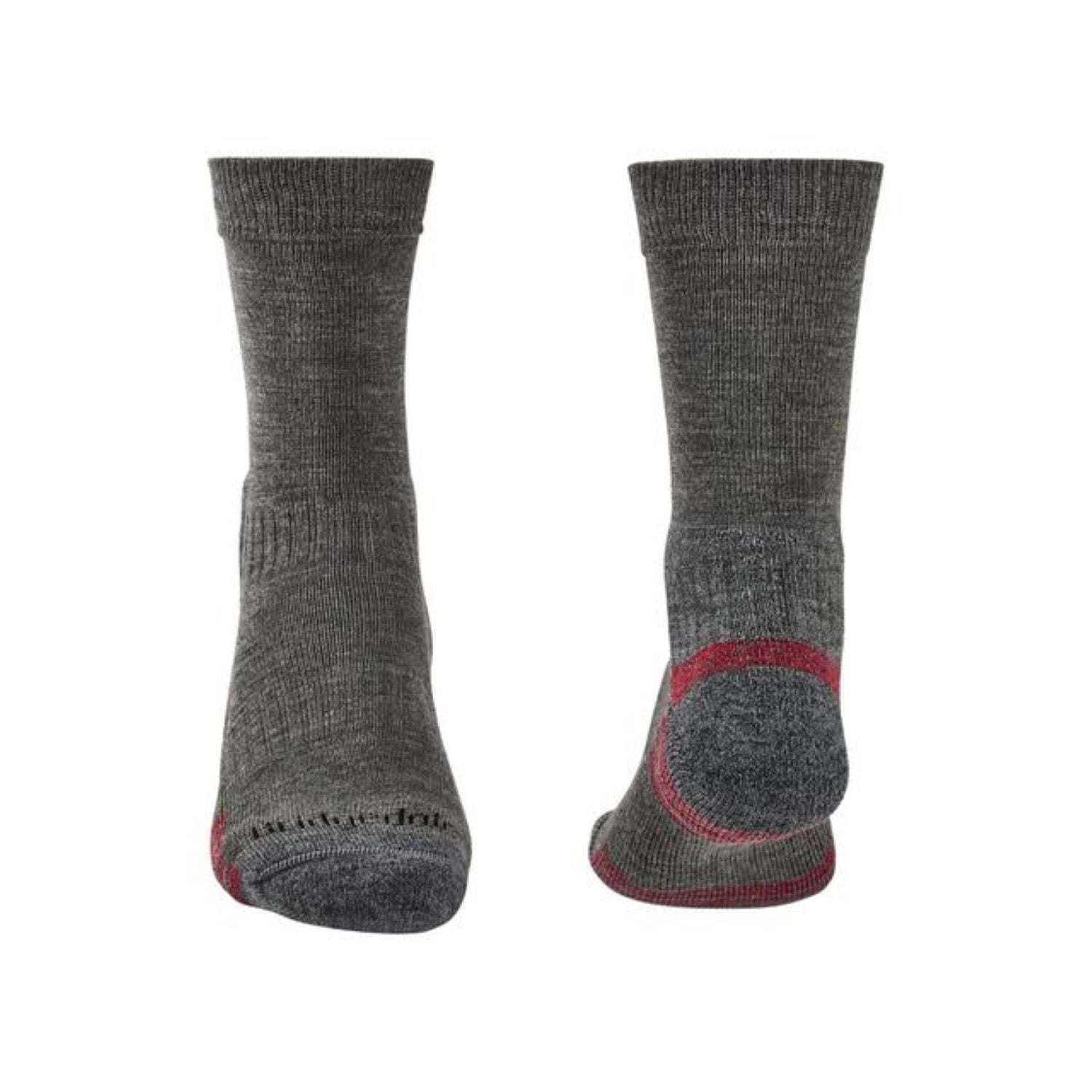 Bridgedale Men's Hike Lightweight Merino Performance Socks - Grey Heather