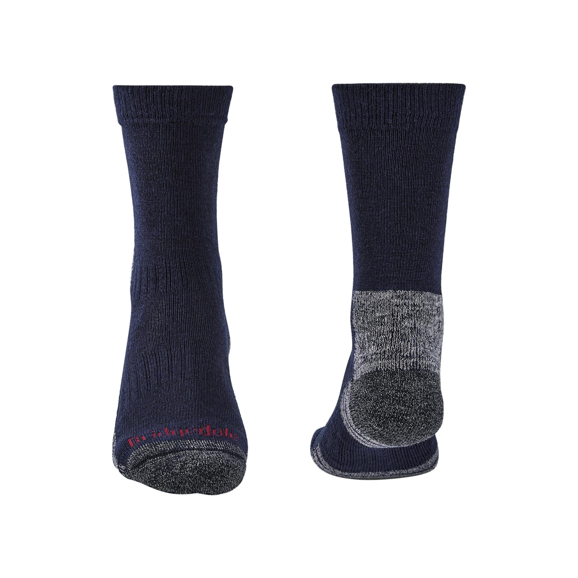 Bridgedale Men's Hike Lightweight Merino Performance Socks - Navy/Grey