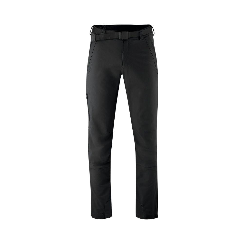 Maier Men's Sports Naturno Trekking Long Trousers (Last Size) (Black)