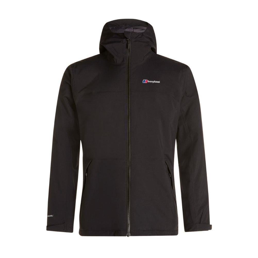Berghaus Men's Deluge Pro 2.0 Insulated Waterproof Jacket (Black)