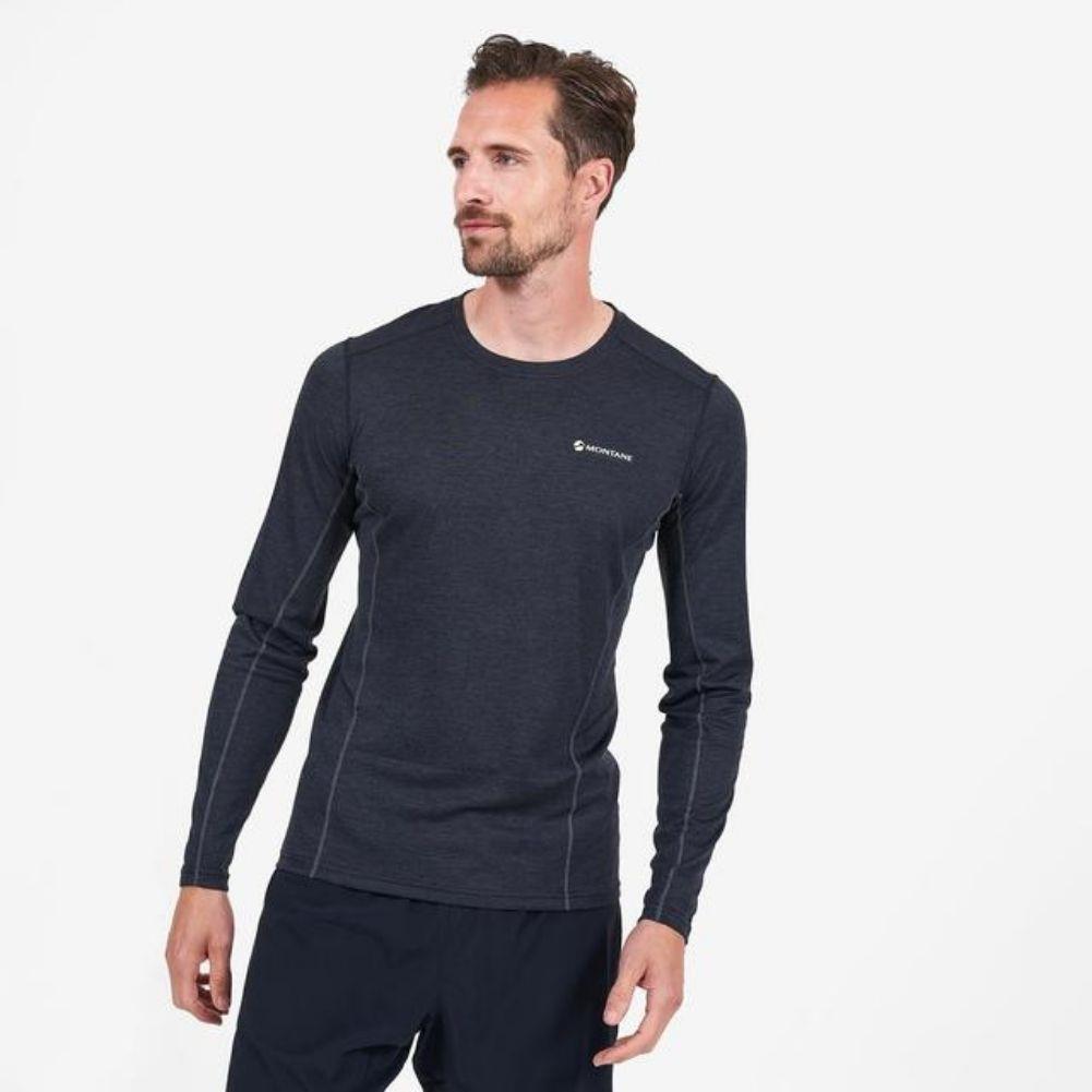 Montane Men's Dart Long Sleeve T-Shirt (Black)