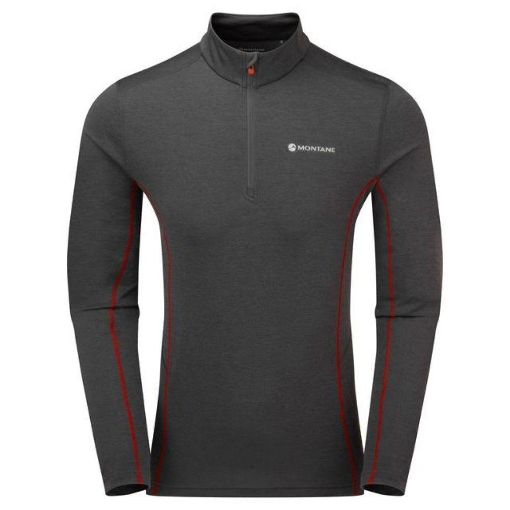 Montane Men's Dart Zip Neck T-Shirt(Slate)