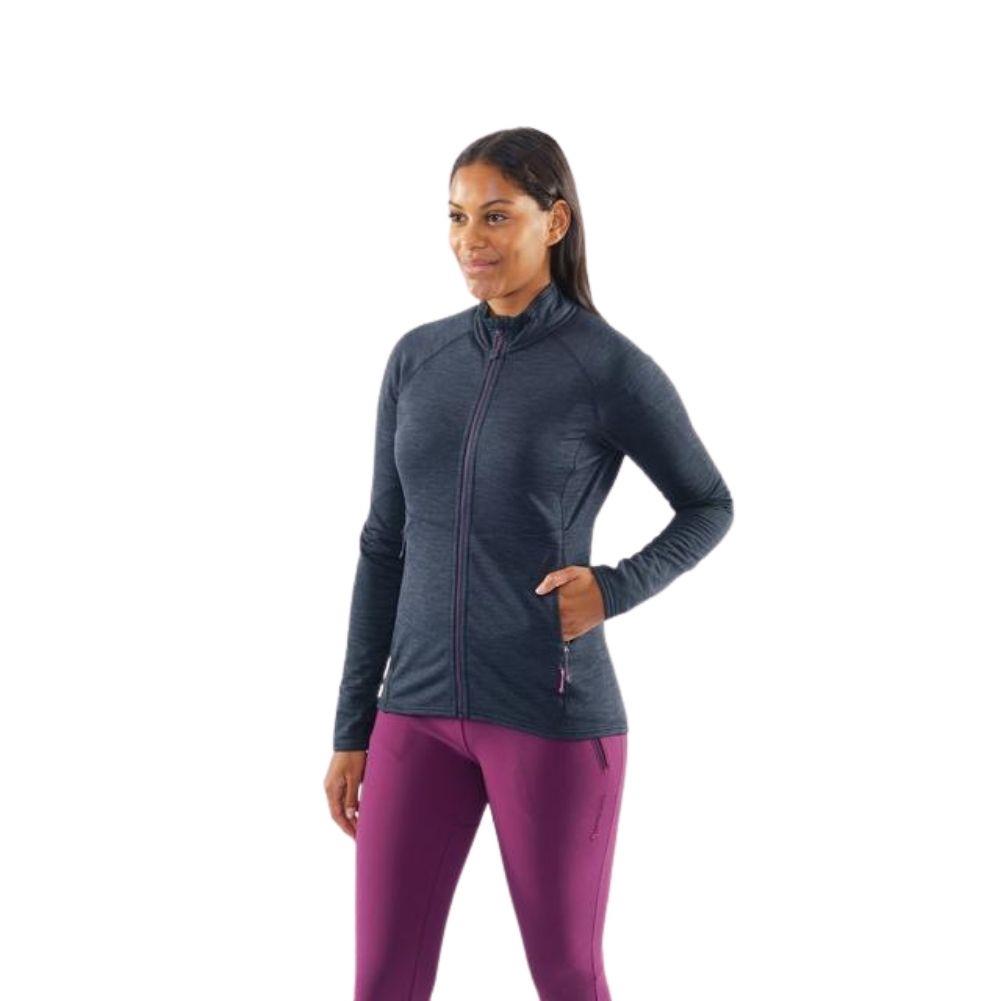 Montane Women&#39;s Protium Jacket (Charcoal) hsnd in pocket