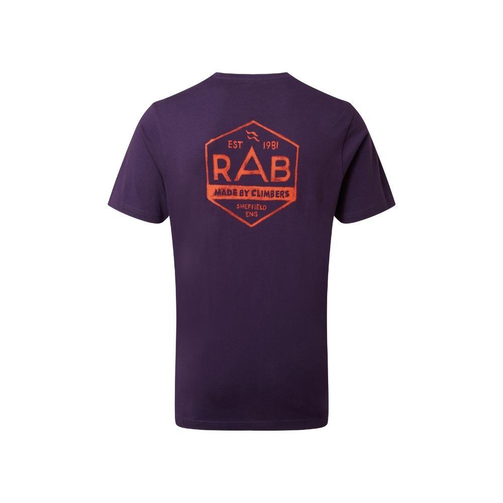Rab Men's Stance Hex Tee (Purple Quartz)