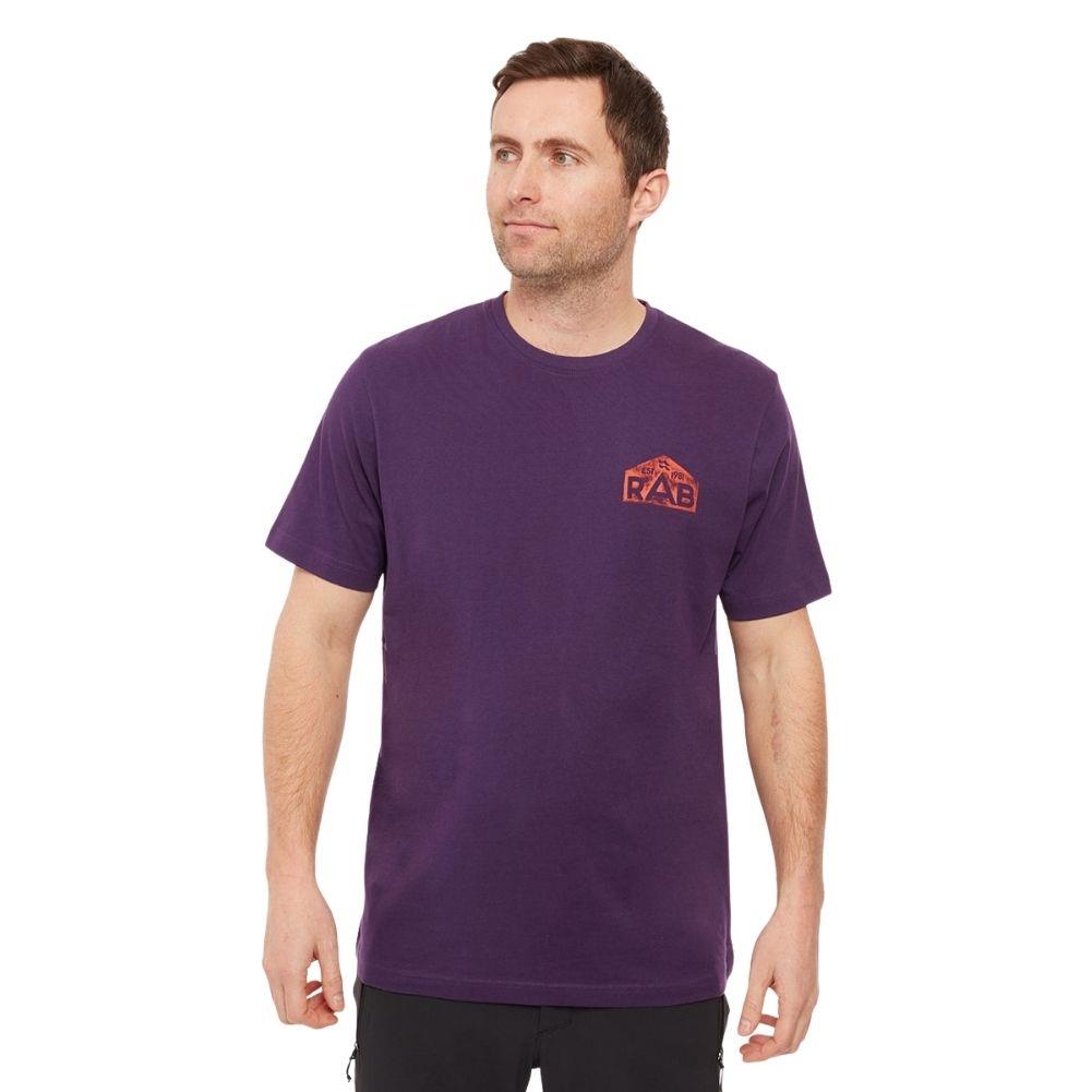 Rab Men's Stance Hex Tee (Purple Quartz)