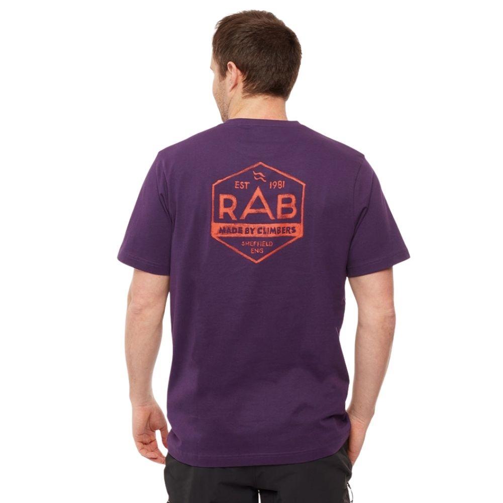 Rab Men's Stance Hex Tee (Purple Quartz)