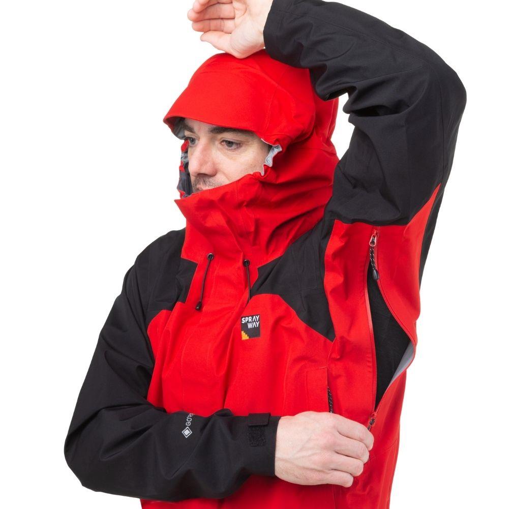 Sprayway Men’s Torridon GORE-TEX Waterproof Mountain Rescue Jacket (Racing/Black)
