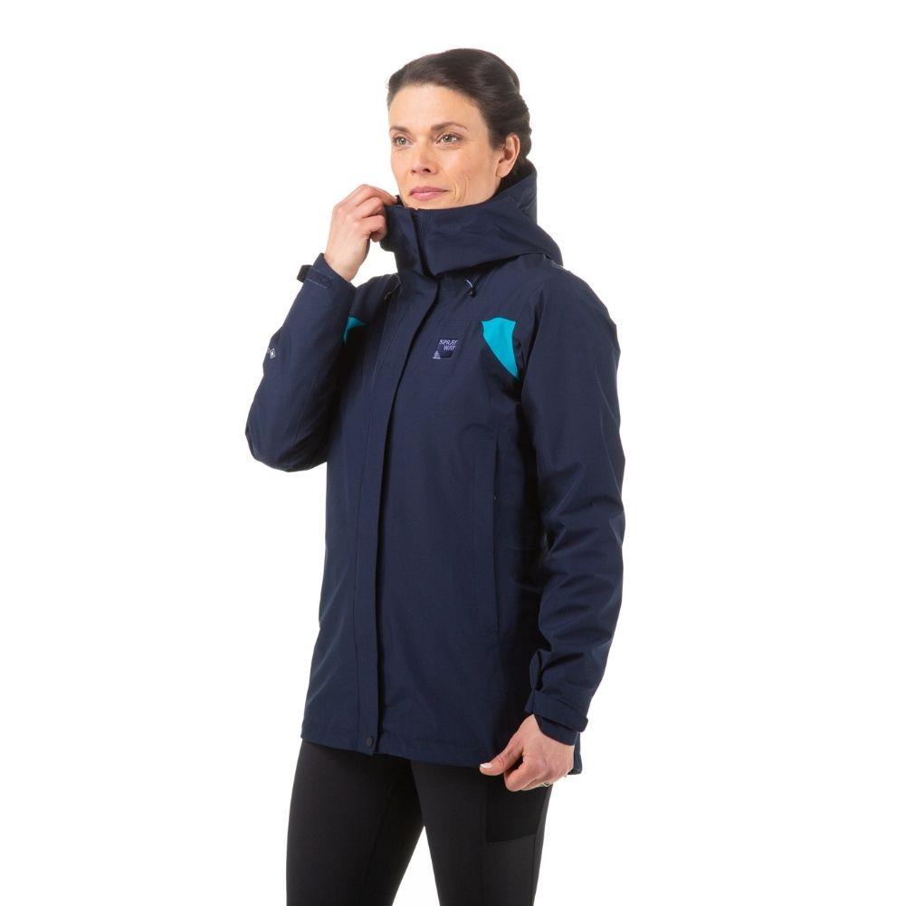 Sprayway Women's Reaction Long Waterproof GORE-TEX Jacket (Blazer/Enamel)
