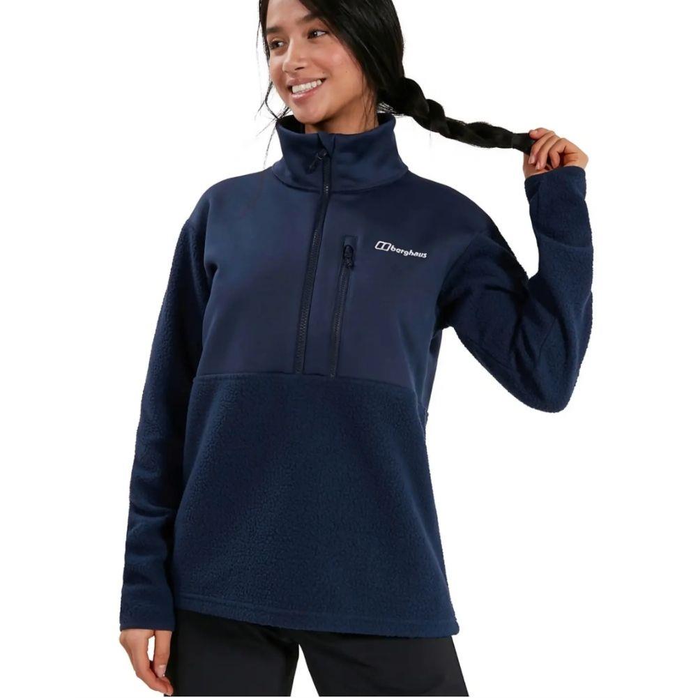 Berghaus Women's Fadley Half Zip Fleece (Blue)