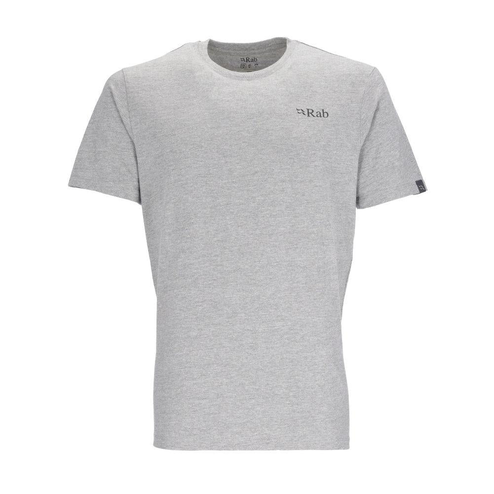 Rab Men's Stance Mountain Peak Tee (Grey Marl)