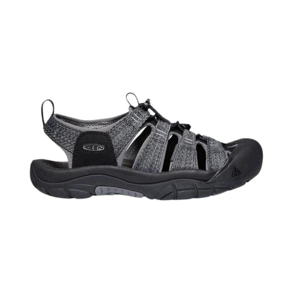 Keen Men&#39;s Newport H2 Sandals (Black/Steel Grey)