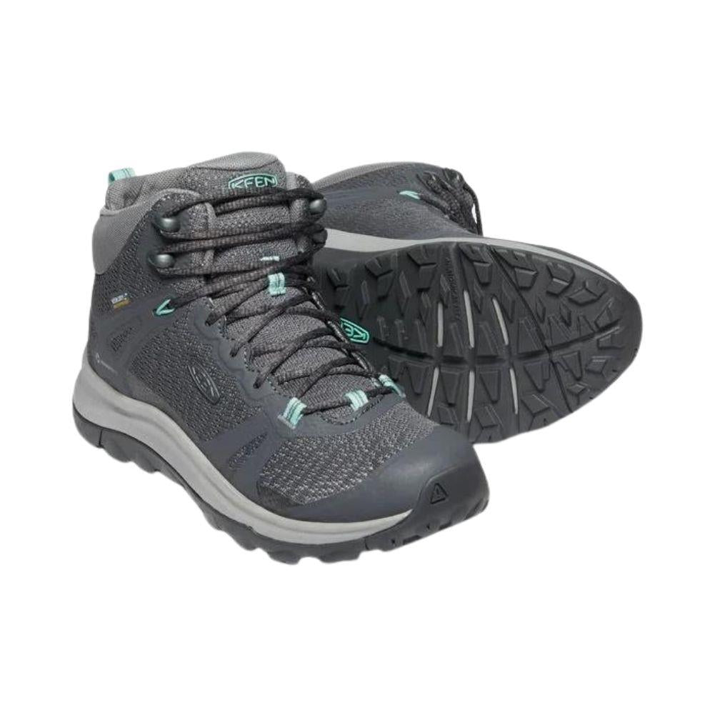 Keen Women&#39;s Terradora II Waterproof Hiking Boots (Magnet/Ocean Wave)