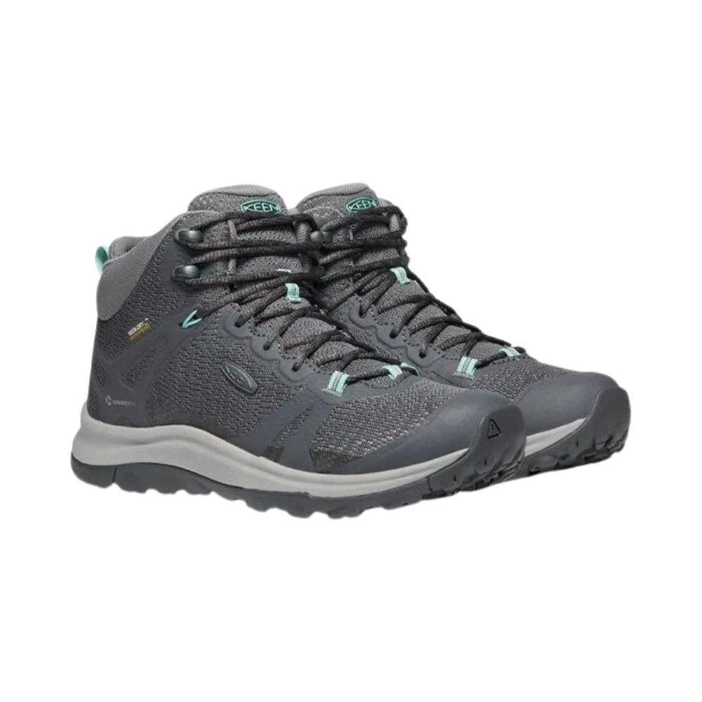 Keen Women&#39;s Terradora II Waterproof Hiking Boots (Magnet/Ocean Wave)