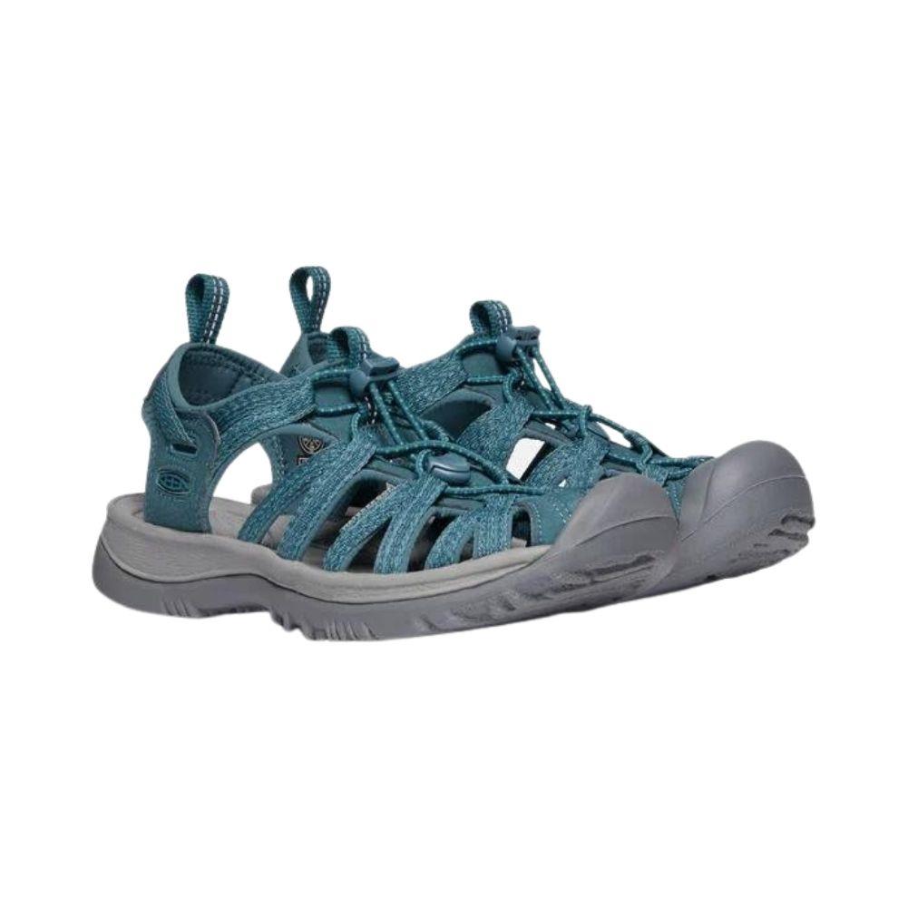 Keen Women&#39;s Whisper Hiking Sandal (Smoke Blue) twins