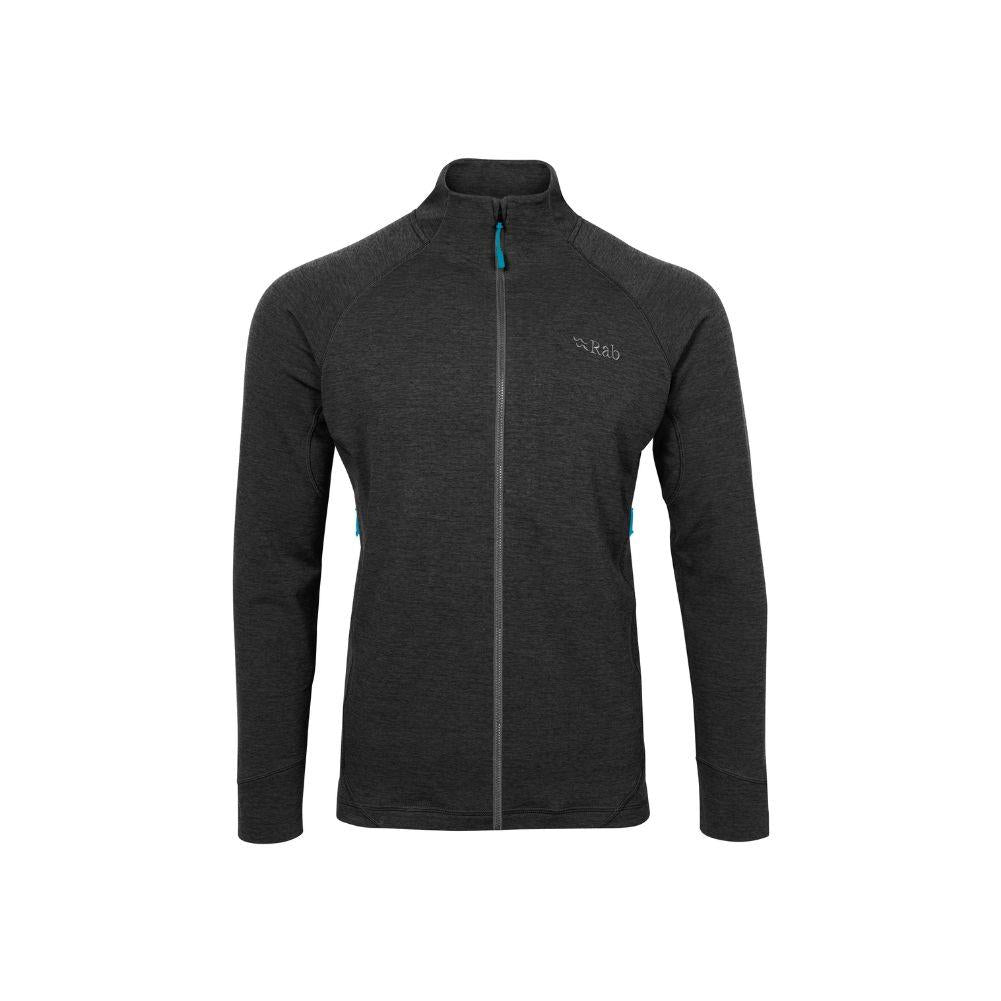 Rab Men's Nexus Full-Zip Stretch Fleece (Black)