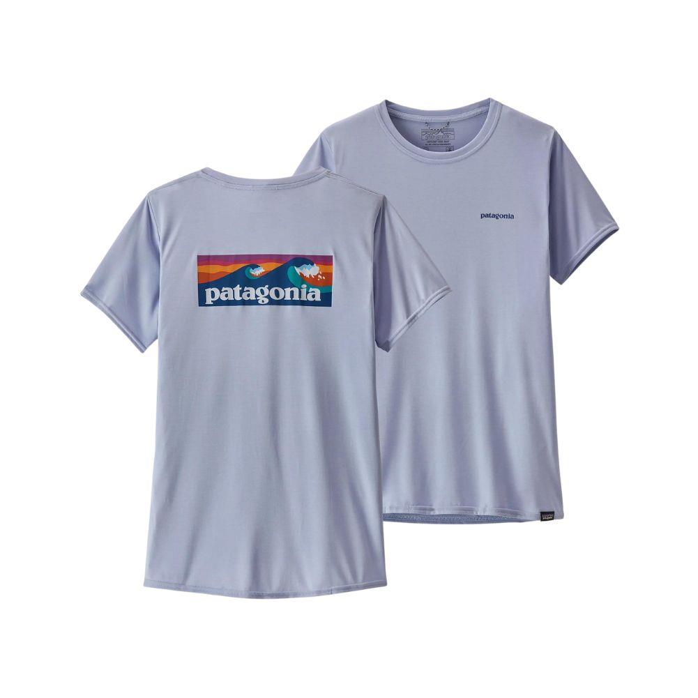 Patagonia Women's Capilene Cool Daily Graphic Shirt (Beluga X-Dye)