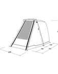 Outwell Sandcrest L Vehicle Tailgate Awning