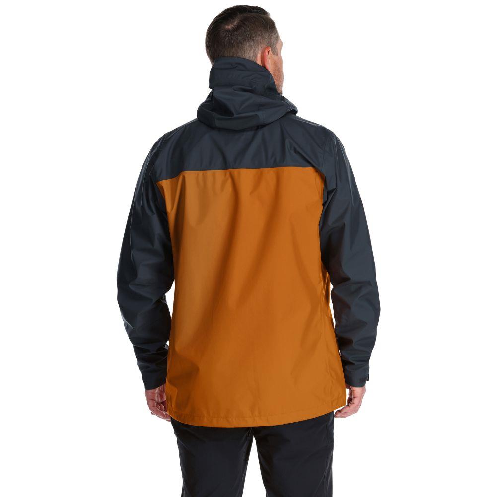 Rab Men's Arc Eco Waterproof Jacket (Beluga/Marmalade)