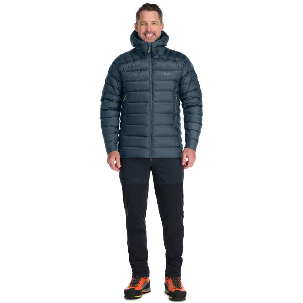 Rab Men's Electron Pro Down Jacket (Orion Blue) full body