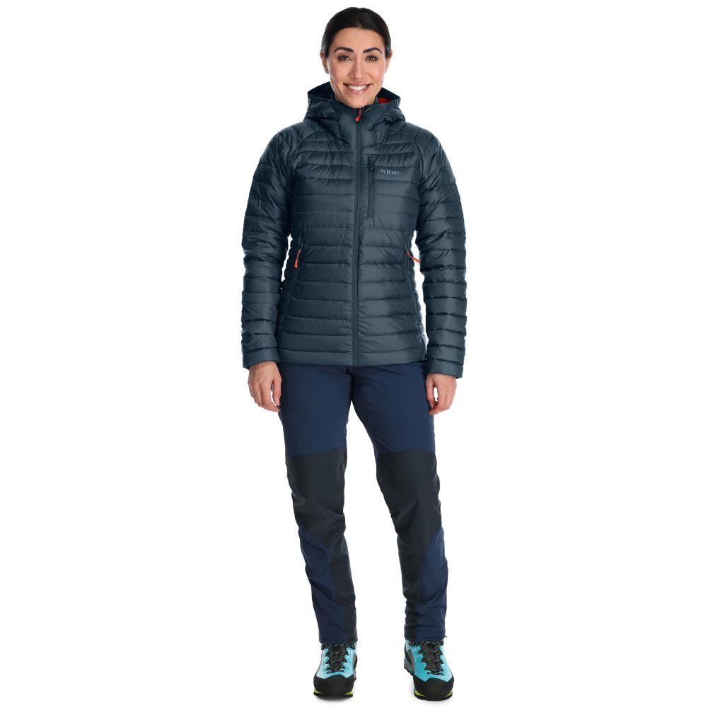 Rab Women's Microlight Alpine Long Down Jacket 