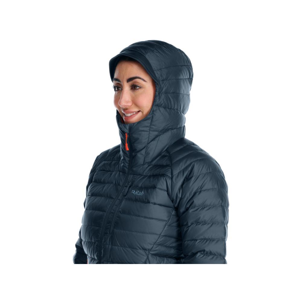 Rab Women&#39;s Microlight Alpine Long Down Jacket 