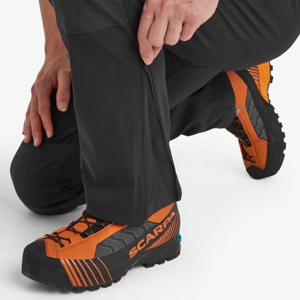 Montane Men&#39;s Terra Mission Hiking Pants - Regular (Black)