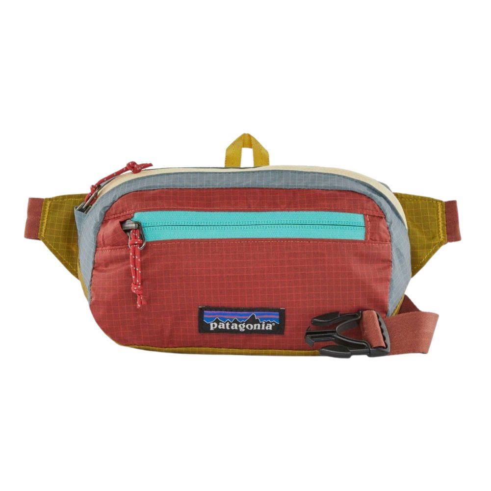Patagonia Ultralight Black Hole® Mini Hip Pack 1L (Patchwork/Cabin Gold)