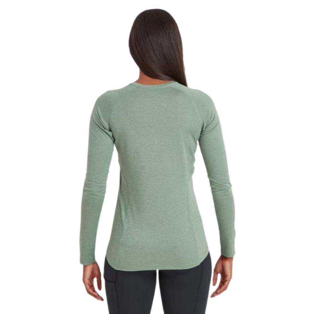 Montane Women's Fem Dart Long Sleeve T-shirt (Pale Sage) back