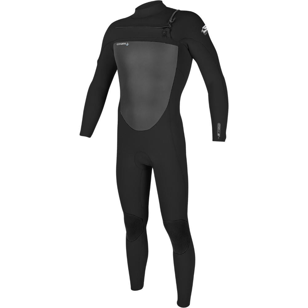  ONeill Men's Epic 5/4mm Chest Zip wetsuit (Black)