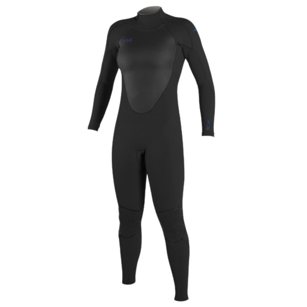 O'Neill Women's Epic 5/4 Back Full Zip Wetsuit (Black)