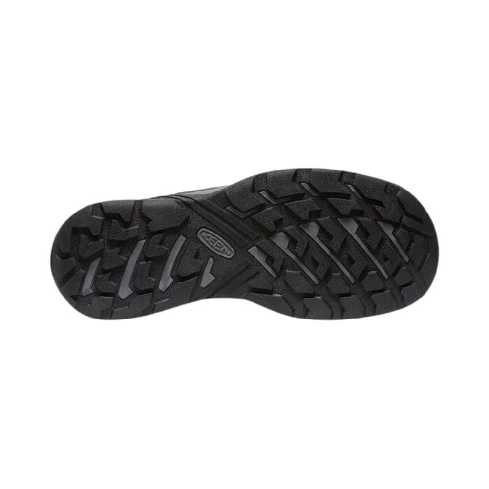 Keen Men&#39;s Circadia Waterproof Shoe (Black/Steel Grey) base