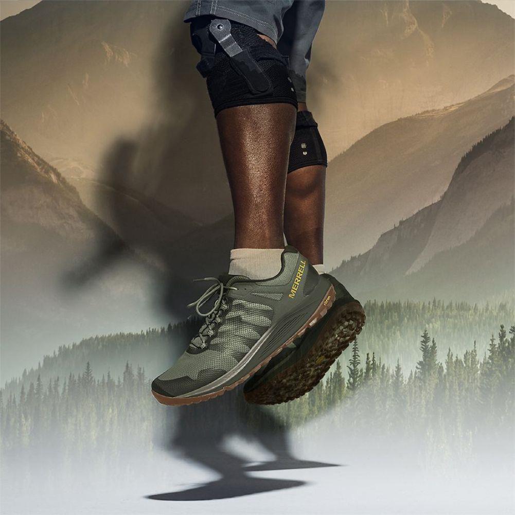Merrel Men&#39;s Nova 2 GORE-TEX Walking Shoe (Lichen)
