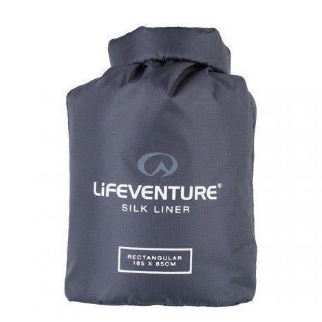 LifeVenture Silk Sleeping Bag Liner - Rectangular