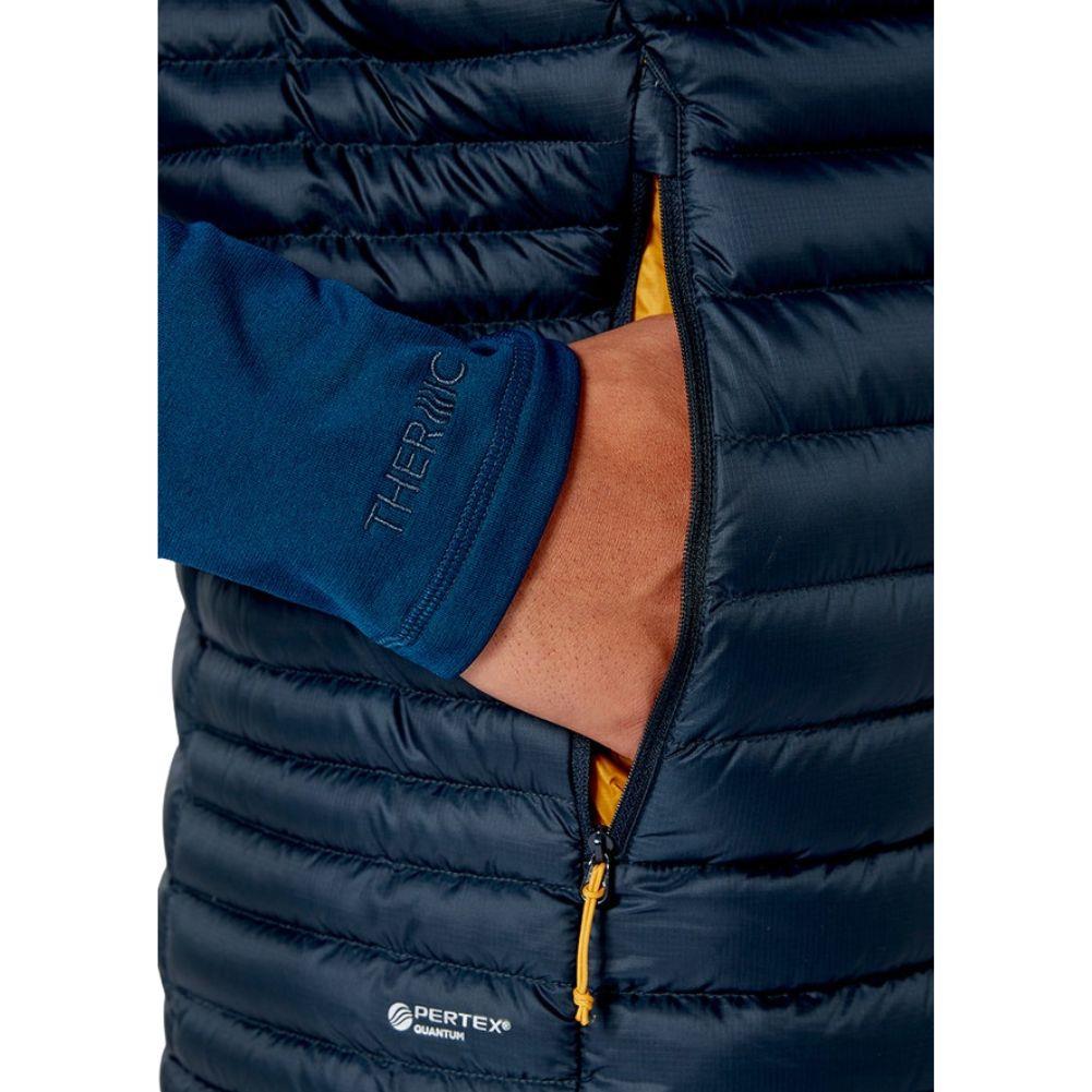 Rab Men&#39;s Microlight Down Vest (Beluga)