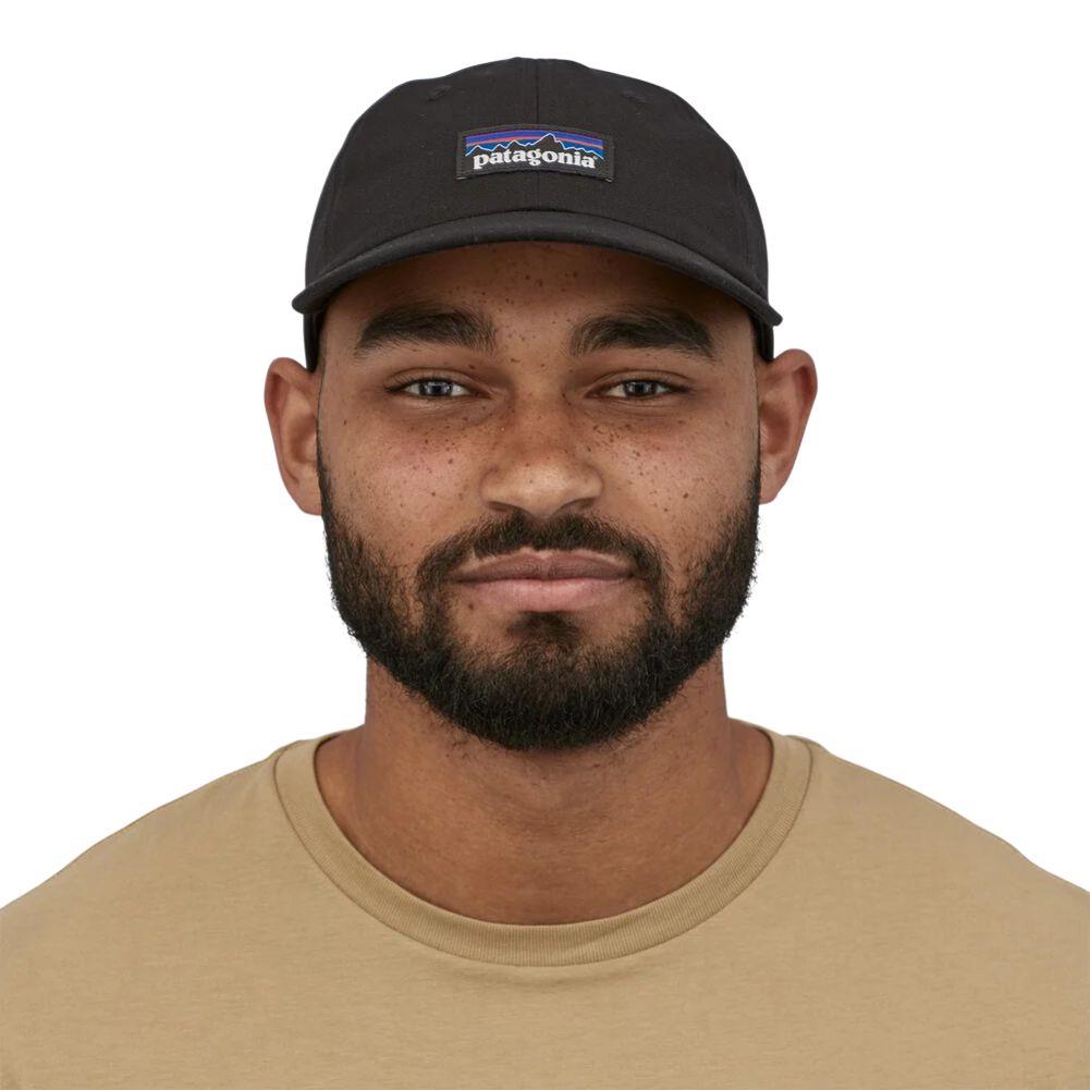Patagonia P-6 Label Trad Cap (Black)
