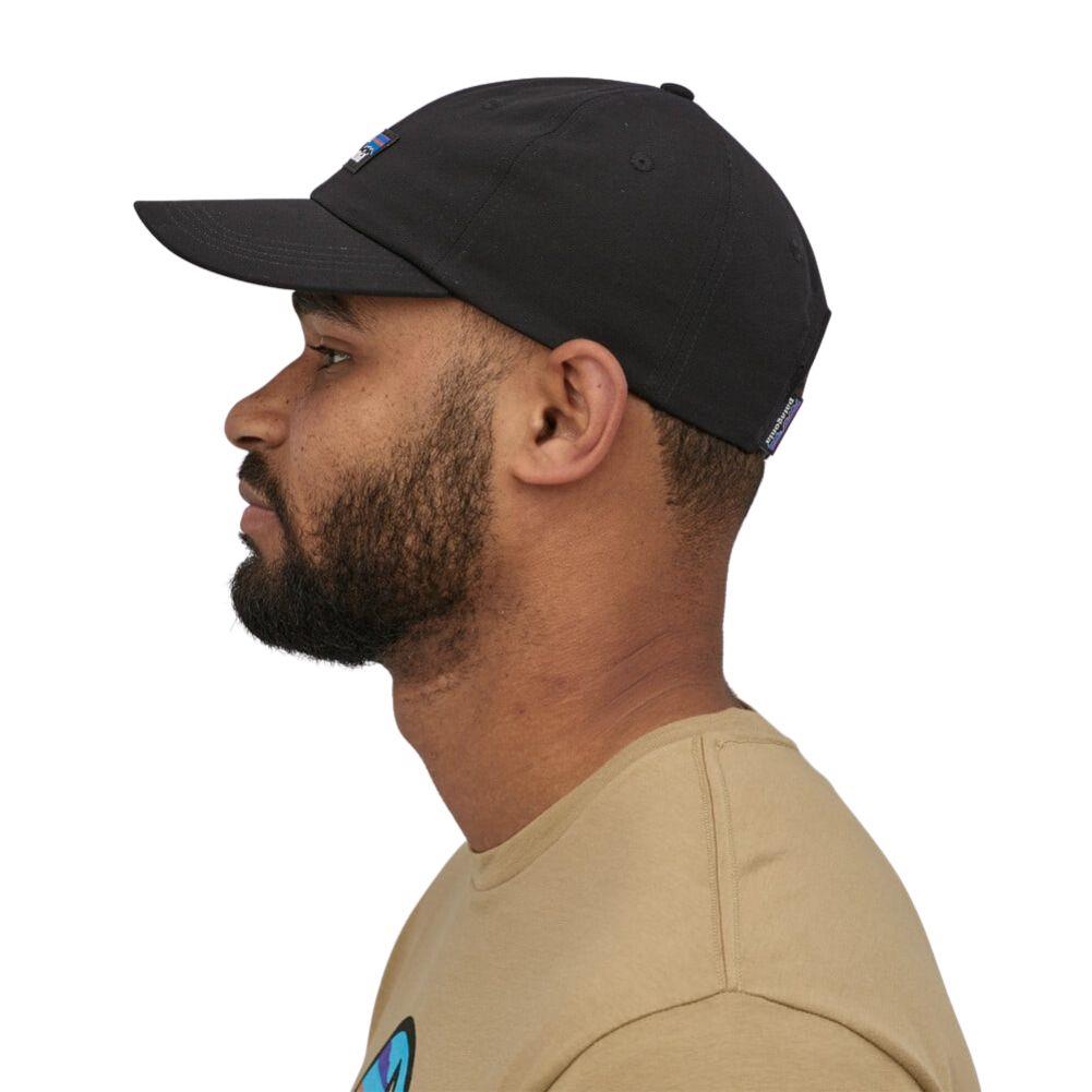 Patagonia P-6 Label Trad Cap (Black)