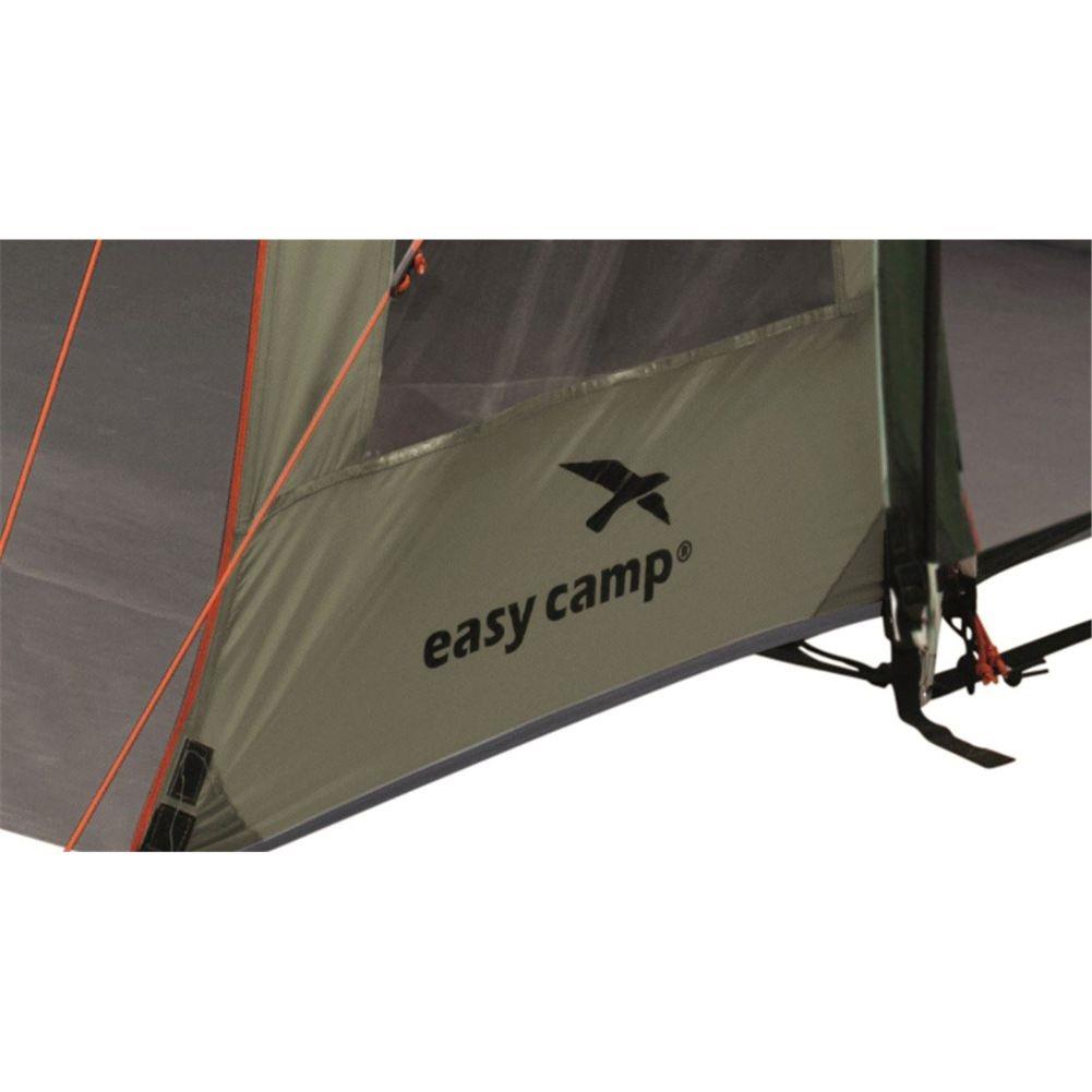Easy Camp Galaxy 400 Tent - 4 Man Tunnel Tent 2023 (Rustic Green) Brand