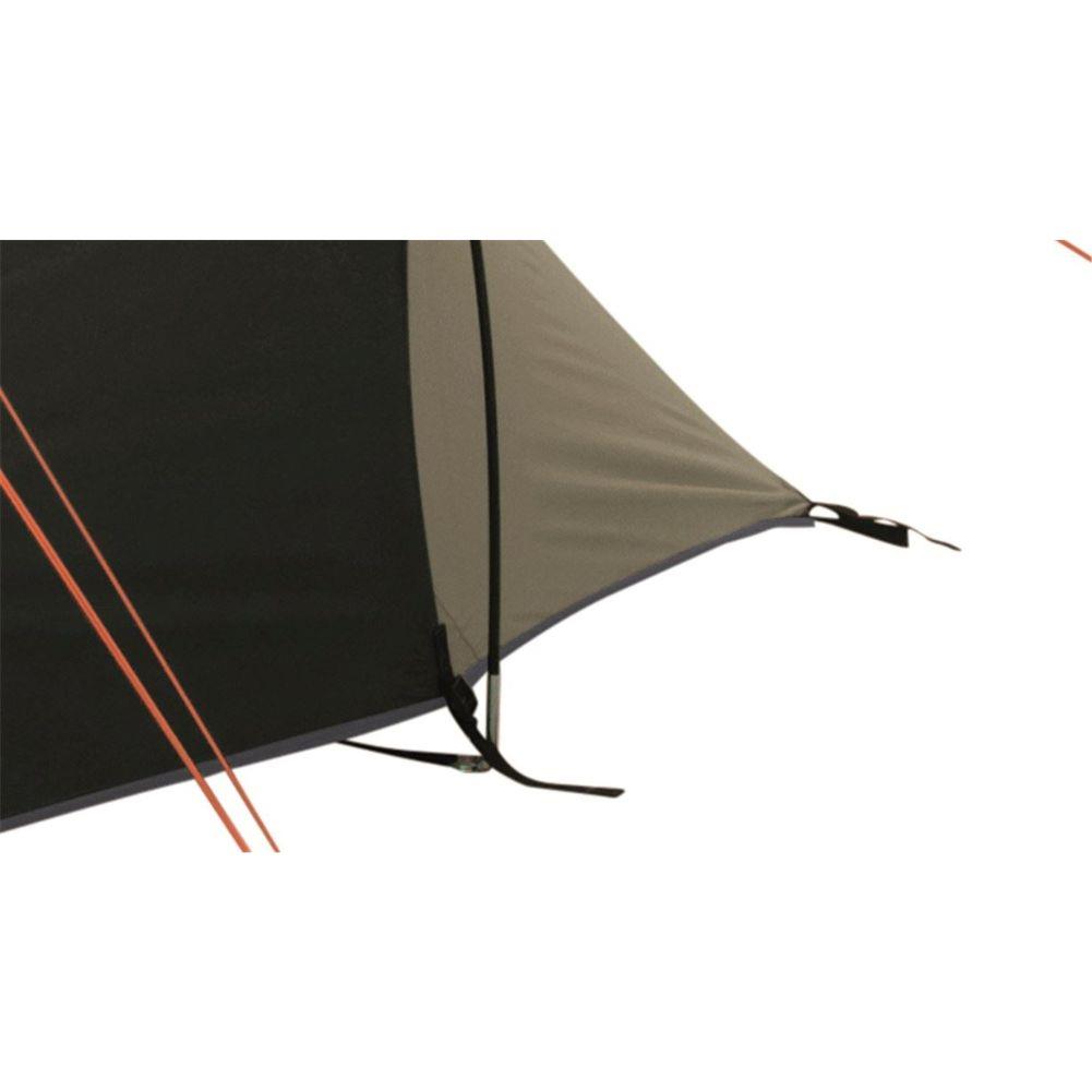 Easy Camp Galaxy 400 Tent - 4 Man Tunnel Tent 2023 (Rustic Green) Pole