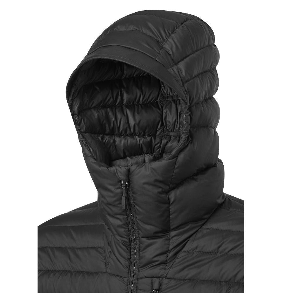 Rab Men's Microlight Alpine Recycled Down Jacket hood up