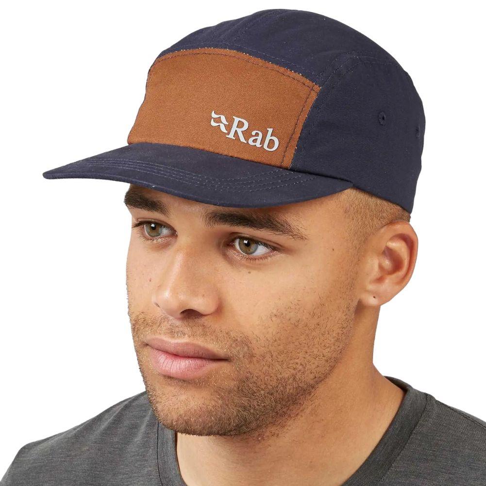 Rab Venant 5 Panel Cap (Ebony/Footprint)